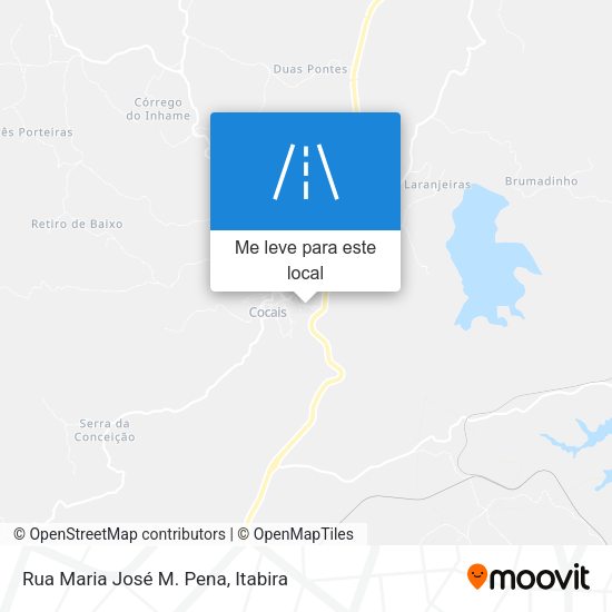 Rua Maria José M. Pena mapa
