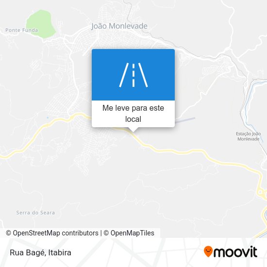 Rua Bagé mapa