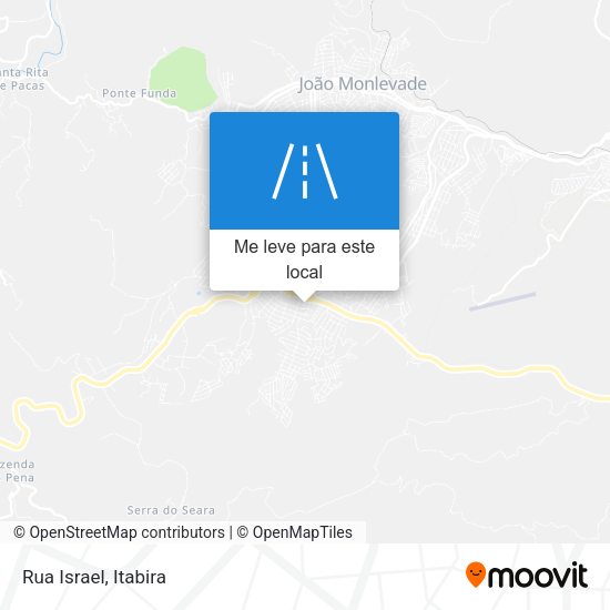 Rua Israel mapa