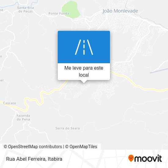 Rua Abel Ferreira mapa