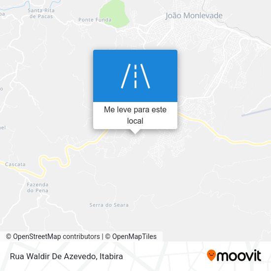 Rua Waldir De Azevedo mapa