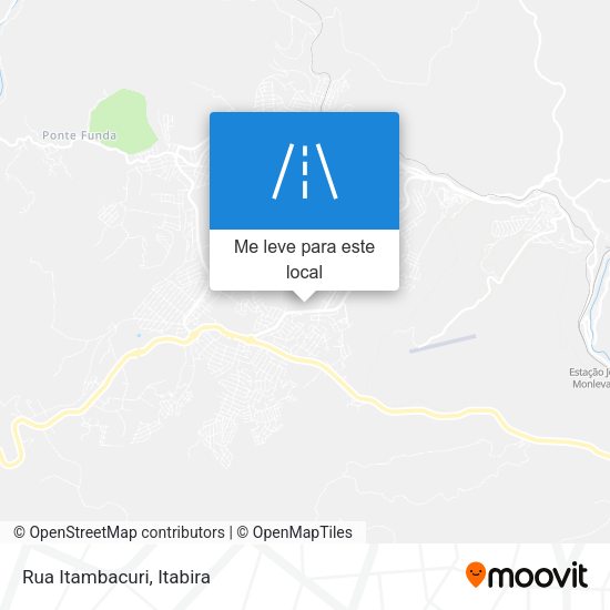 Rua Itambacuri mapa