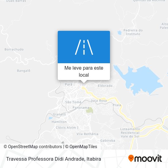 Travessa Professora Didi Andrade mapa
