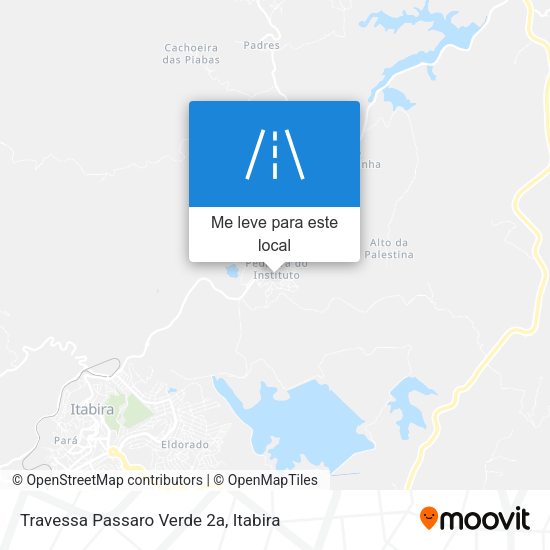 Travessa Passaro Verde 2a mapa