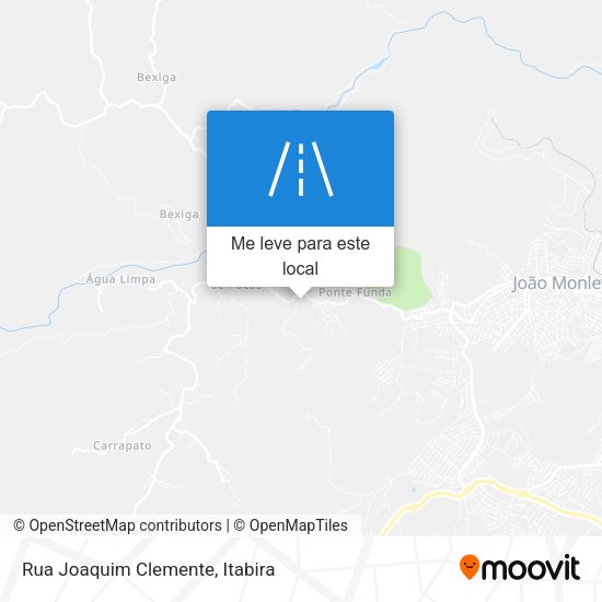 Rua Joaquim Clemente mapa
