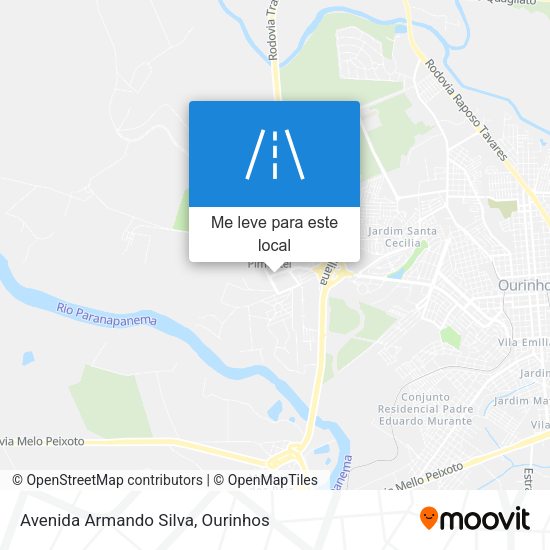 Avenida Armando Silva mapa