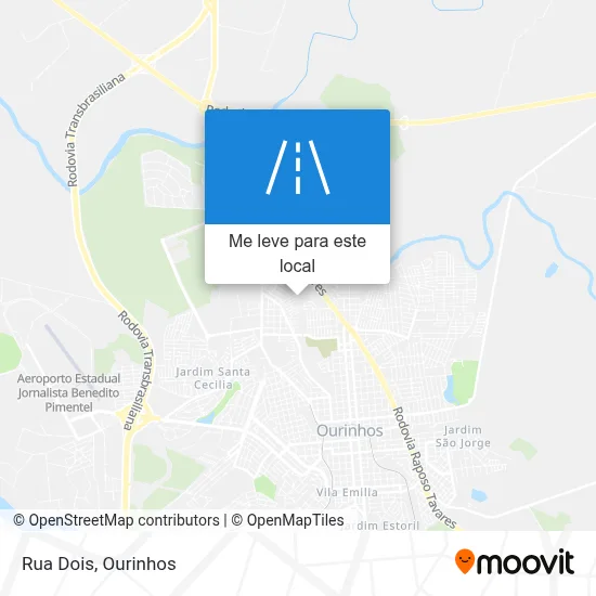Rua Dois mapa