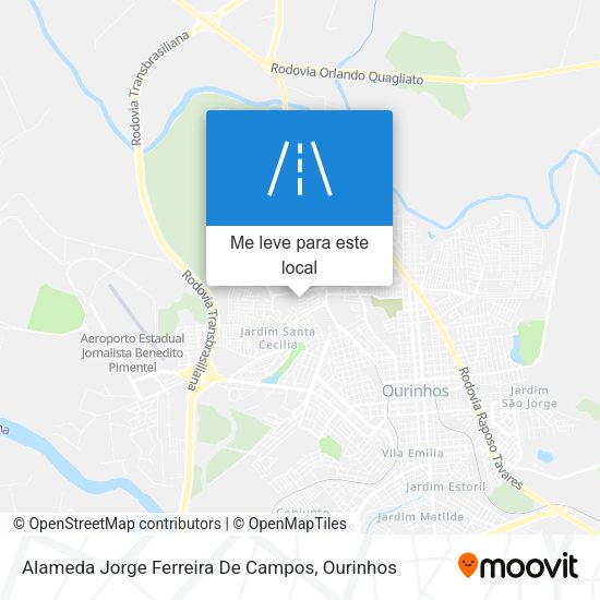Alameda Jorge Ferreira De Campos mapa