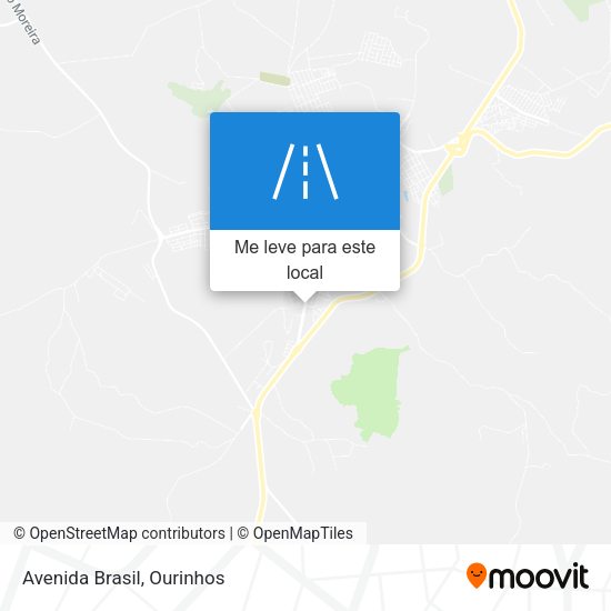 Avenida Brasil mapa
