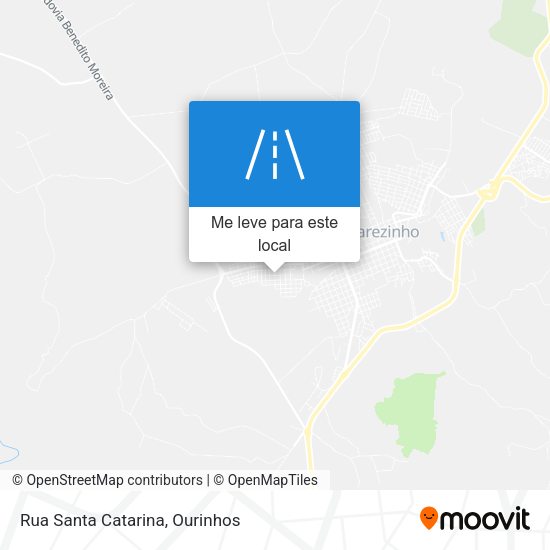 Rua Santa Catarina mapa