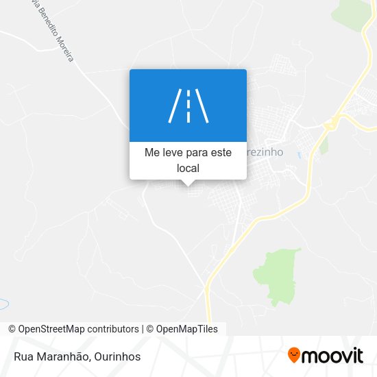 Rua Maranhão mapa