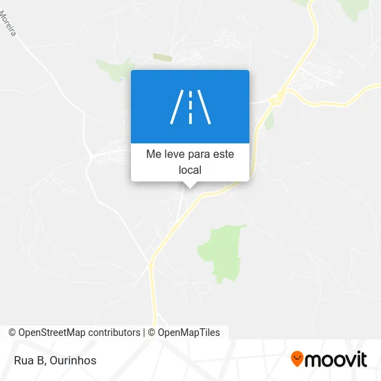 Rua B mapa