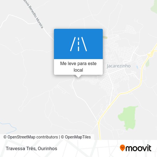 Travessa Três mapa