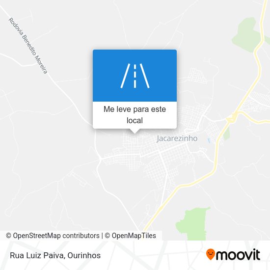 Rua Luiz Paiva mapa