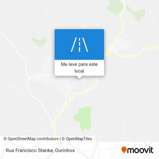 Rua Francisco Stanke mapa
