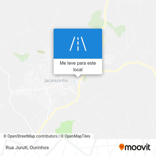 Rua Juruti mapa