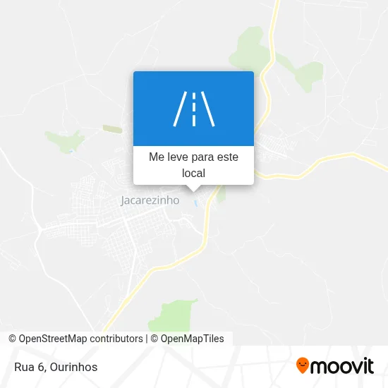 Rua 6 mapa