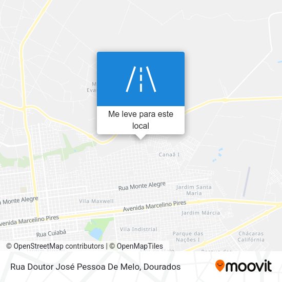 Rua Doutor José Pessoa De Melo mapa
