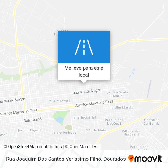 Rua Joaquim Dos Santos Veríssimo Filho mapa