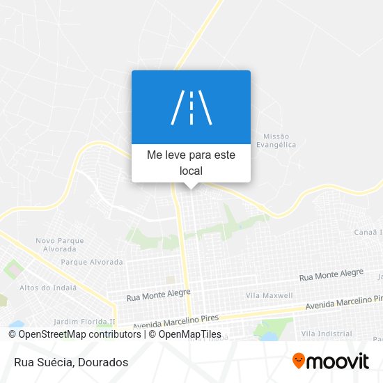 Rua Suécia mapa
