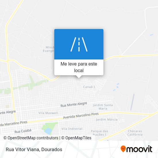 Rua Vitor Viana mapa
