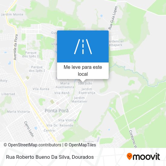 Rua Roberto Bueno Da Silva mapa