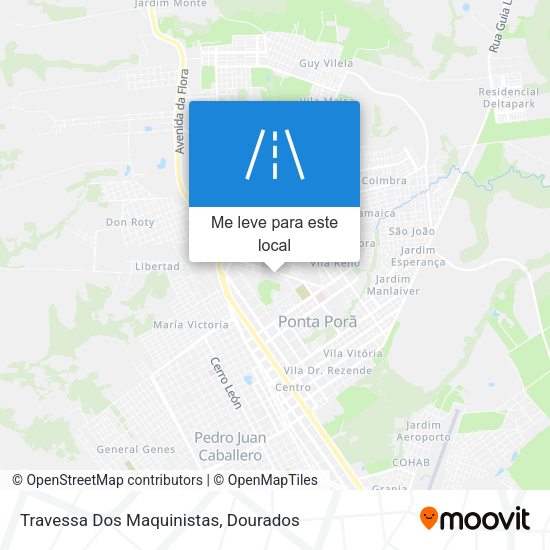 Travessa Dos Maquinistas mapa