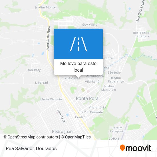 Rua Salvador mapa