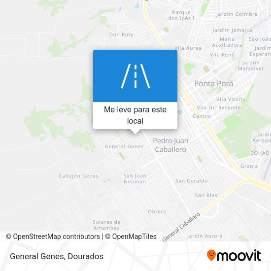 General Genes mapa