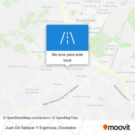 Juan De Salazar Y Espinosa mapa