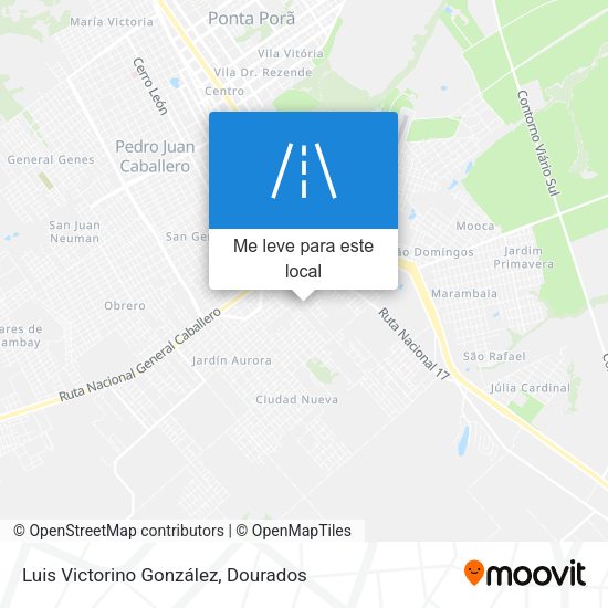 Luis Victorino González mapa