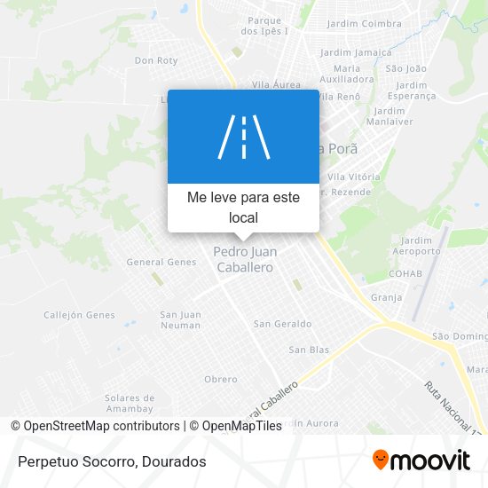 Perpetuo Socorro mapa