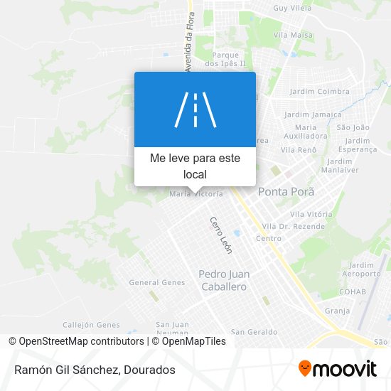 Ramón Gil Sánchez mapa