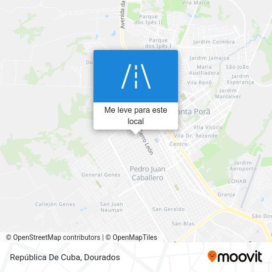 República De Cuba mapa