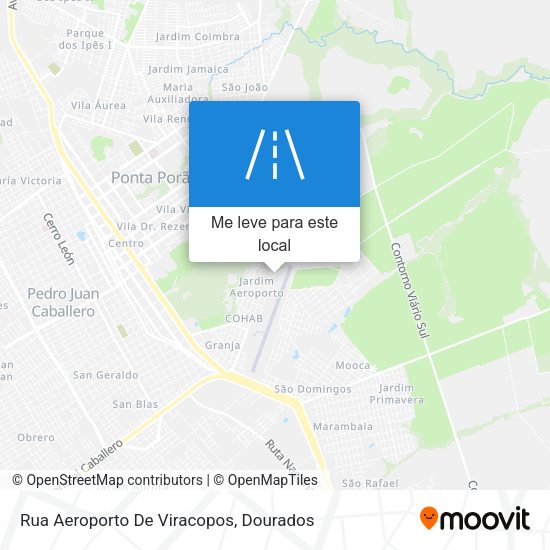 Rua Aeroporto De Viracopos mapa
