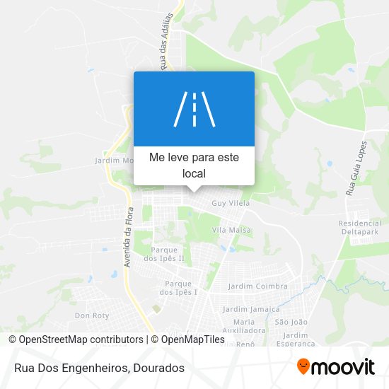 Rua Dos Engenheiros mapa