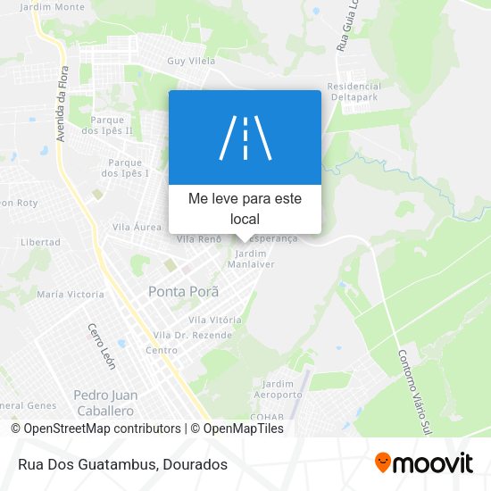 Rua Dos Guatambus mapa