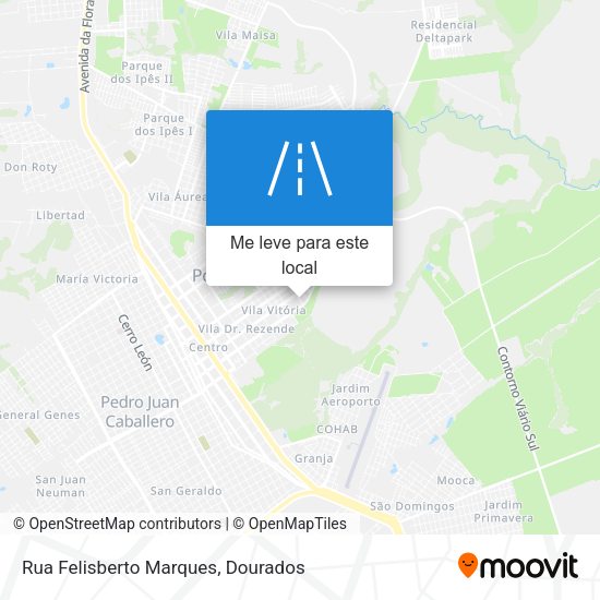 Rua Felisberto Marques mapa