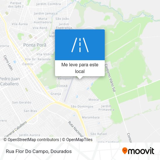 Rua Flor Do Campo mapa