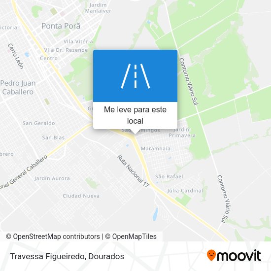 Travessa Figueiredo mapa