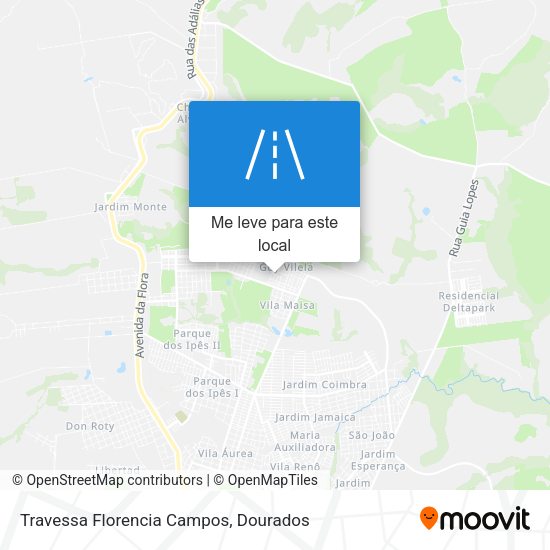 Travessa Florencia Campos mapa
