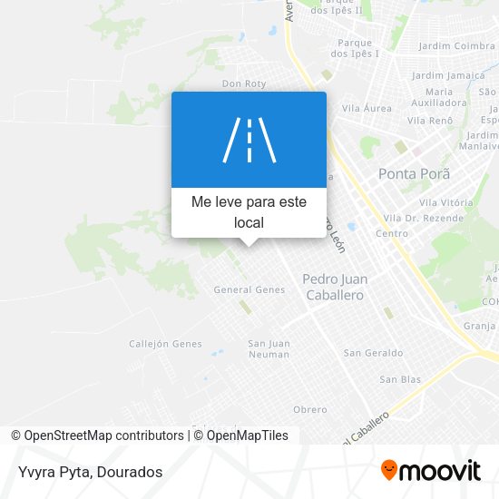 Yvyra Pyta mapa