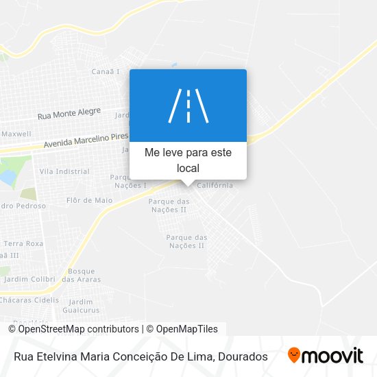 Rua Etelvina Maria Conceição De Lima mapa