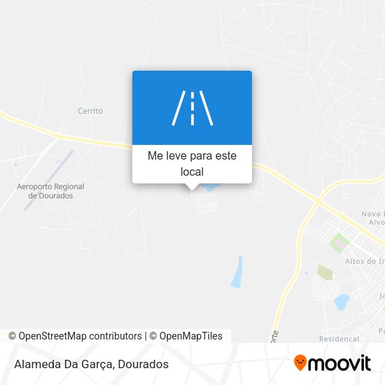 Alameda Da Garça mapa
