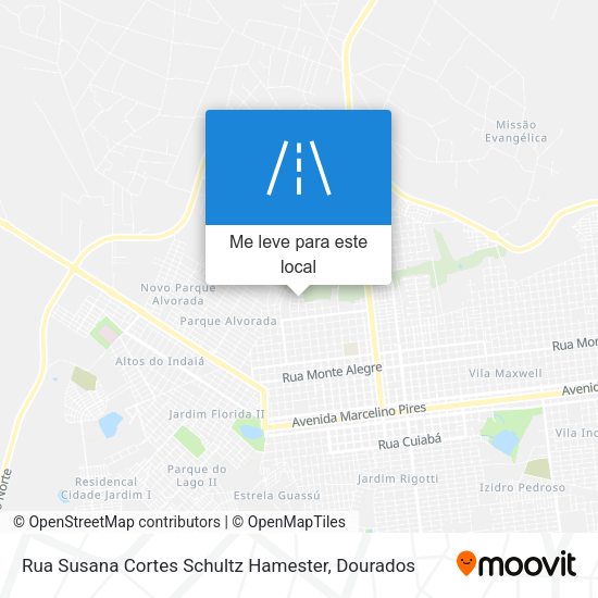 Rua Susana Cortes Schultz Hamester mapa