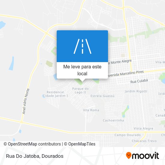 Rua Do Jatoba mapa