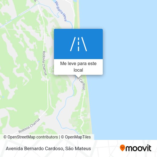 Avenida Bernardo Cardoso mapa