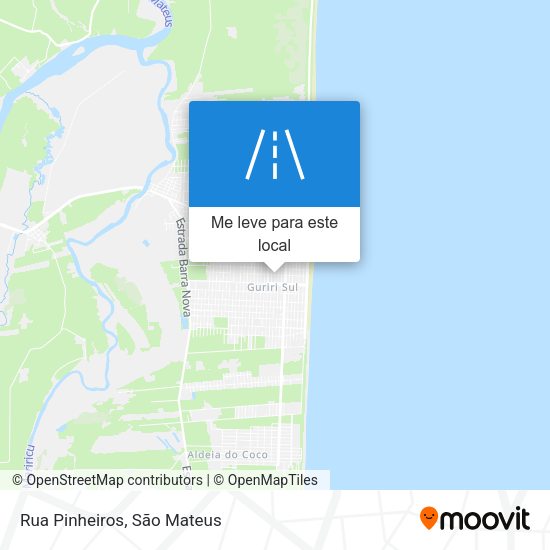 Rua Pinheiros mapa