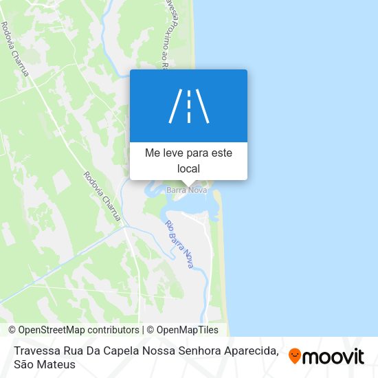 Travessa Rua Da Capela Nossa Senhora Aparecida mapa