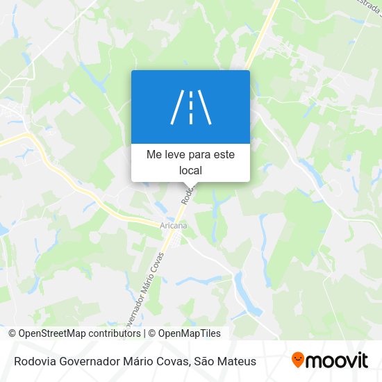 Rodovia Governador Mário Covas mapa